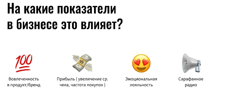 На какие показатели в бизнесе это влияет На какие показатели в бизнесе это влияет