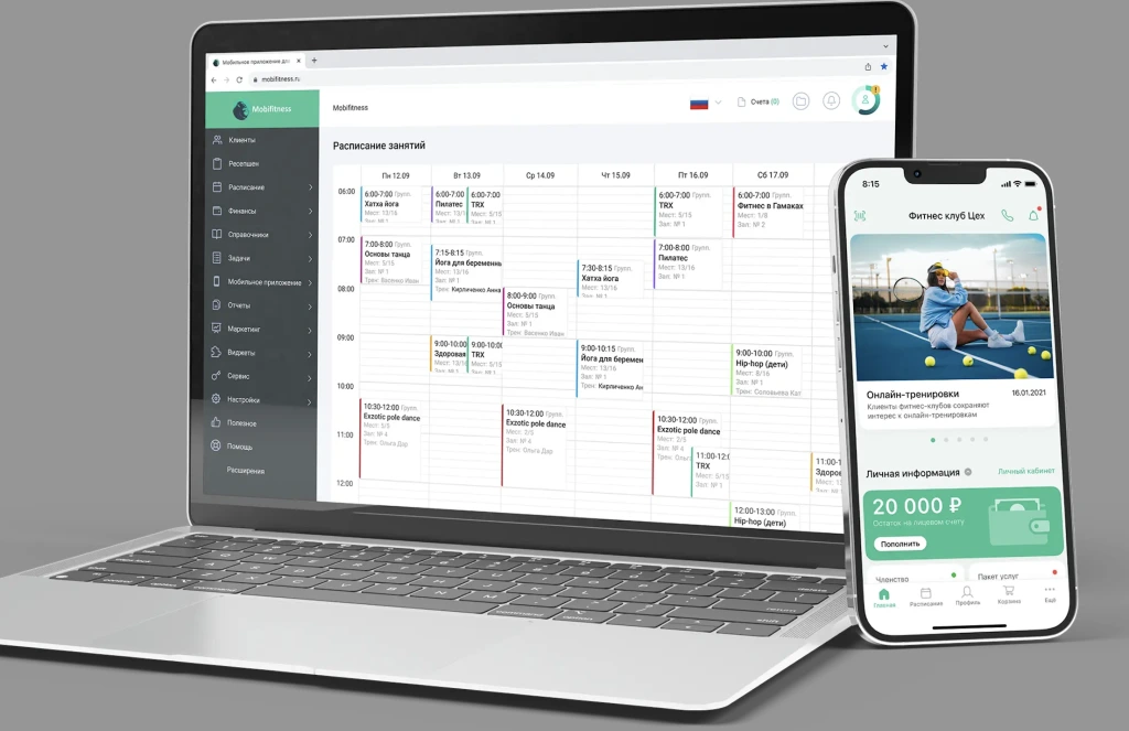 CRM-система от Mobifitness