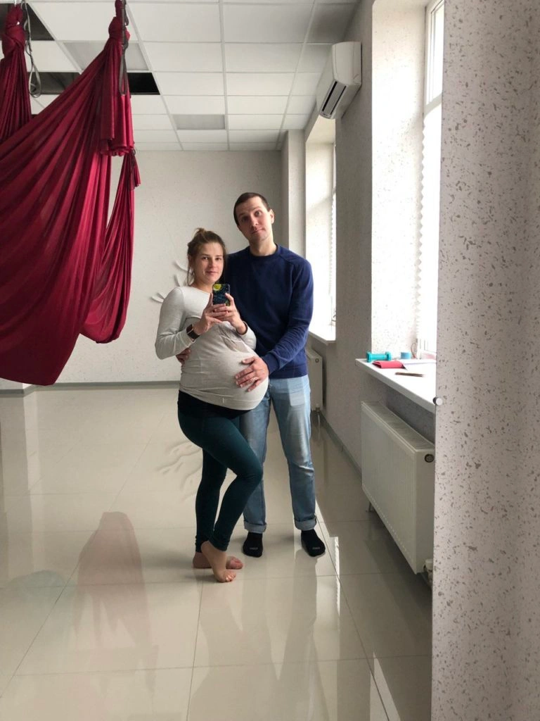 Беременность основателя Yogasana Беременность основателя Yogasana